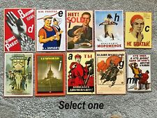 Russian USSR political Postcards 14x22cm Select one additional ship free save $1 picture