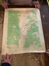 1958 State Of Colorado East Portal Geological Survey Wall Map picture