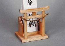 Japanese Kamidana Shrine Small Torii Ofuda Paper Stand Jinja shinto Rope Japan picture