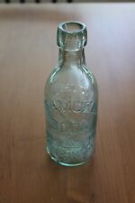 Samuel Springs Soda Natural Mineral Water Antique Glass Bottle picture