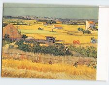 Postcard The harvest By Vincent Van Gogh Museum Amsterdam Netherlands picture
