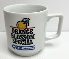 Vintage CSX Transportation Orange Blossom Special Passenger Rail Train Mug picture