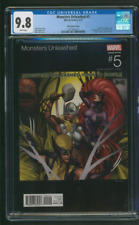 Monsters Unleashed #5 Choi Hip Hop Variant CGC 9.8 Marvel Comics 2017 picture