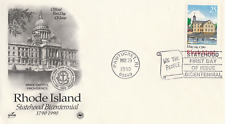 Rhode Island Statehood Bicentennial 1790-1990  and the First Day Cover picture