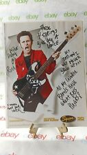 FENDER SQUIER BASS GUITARS GREEN DAY MIKE DIRNT BASS - PRINT AD  11 X 8.5  8 picture