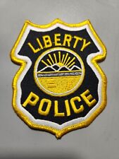 LIBERTY OHIO OH POLICE SHOULDER PATCH picture