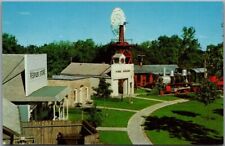 1960s Minden Nebraska Postcard Harold Warp's PIONEER VILLAGE Train / Town Scene picture