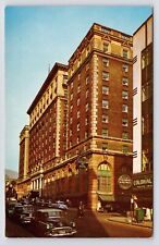 c1950s~Mt. Royal Hotel~Sheraton~Downtown~Cars~Montreal Canada~Vintage Postcard picture