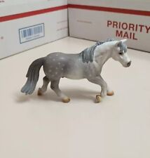 Schleich Riding Pony Horse 13298 Grey Retired 2004 Animal Action Figure Toy picture