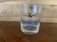 Vintage United Airlines 3 1/2” Drinking Highball Glass picture