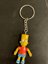 Bart Simpson Keychain  Red Shirt Matt Groening- 2 1/2 