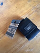 ZIPPO TACTICAL POUCH Black Nylon Webbing 48400 SNAP LOOP TO SECURE New   picture