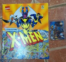 Vintage X-MEN Look & Find (1992) And Wolverine Flair 95 #40 Final Sanction Card picture