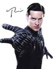 Tobey Maguire Signed Autograph Spider-Man 3 Peter Parker 8x10 Photo COA picture