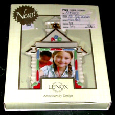 Lenox Porcelain “For My Teacher” ABC Schoolhouse Christmas Tree Ornament picture