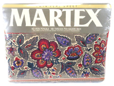 MARTEX 'Avignon' Twin Flat Sheet French Provincial No-Iron VTG. FACTORY SEALED picture