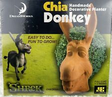 Vtg Sealed Chia Pet Donkey Plant From Shrek DreamWorks Movie Cartoon Character picture