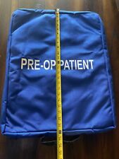Iron Duck PRE-OP PATIENT Hanging Medical Bag #43009 empty  USA Made picture