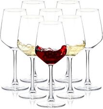 Long Stem Wine Glasses Set of 8, 12oz Clear 8 Count (Pack 1),  picture