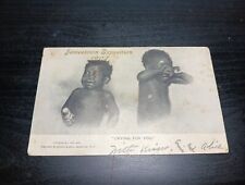 Rare 1907 Black Americana Baby African 