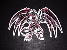 Yugioh Red-Eyes Darkness Metal Dragon Glossy Sticker Anime Waterproof picture