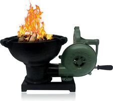 Hand Blower With Forge Furnace - Pedal Type Handle - Coal Forge Furnace picture