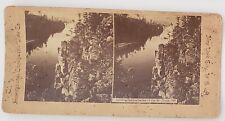 Devil's Chair, Dalles of the St. Croiz, c1880/1890's Stereoview picture
