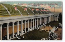 New York State Fair c1910 Postcard - Manufacturers & Liberal Arts Building picture