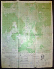 6637 iii - 1965 Map - PLEI NEH - MACV-SOG - US Special Forces Base - Vietnam War picture