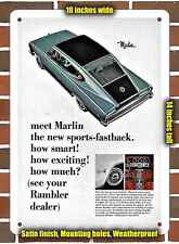 Metal Sign - 1965 Rambler Marlin- 10x14 inches picture