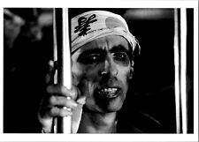 Alice Cooper Wearing a Japanese Headband in Banlieue Parisienne 1981 Postcard picture