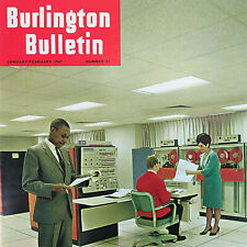 Vintage Burlington Bulletin - 1967 Railroad Newsletter picture