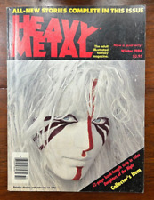 Heavy Metal Adult Illustrated Fantasy Magazine Winter 1986  picture