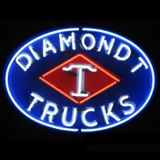 Dimmable Diamond T Trucks Neon Light Sign Lamp With Dimmer 20