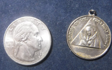 Mary Spouse of the Most Holy Trinity Medal Sterling Silver picture