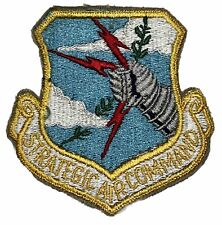 Original USAF Air Force Strategic Air Command Cut Edges Color Patch picture