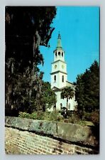 Beaufort SC, St Helena Episcopal Church, South Carolina Vintage Postcard picture