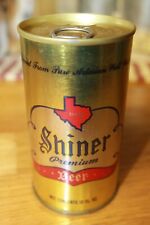 Vintage 70's Shiner Metallic Gold 12oz Wide Seam Beer Can-Spoetzl Brewing TX-B/0 picture