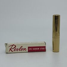 Vintage REVLON Ice Blue Color Eye Shadow Stick Gold Tube NEW picture
