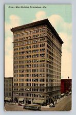 Birmingham AL-Alabama, Brown Marx Building, Antique, Souvenir Vintage Postcard picture