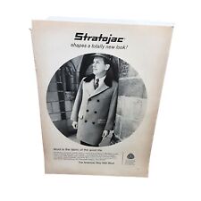 1967 Stratojac Coat vintage Original Print ad picture