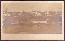 Richmond, Maine from Spaulding's Island Pre-1907 RPPC Real Photo Postcard picture