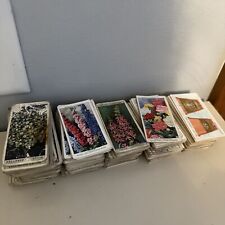 Flower/floral/gardening related tobacco cards RANDOM MIX (50 Count) picture