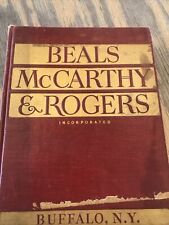 WW2 catalog Beals McCarthy & Rogers Buffalo NY  Fd51 picture