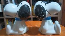 Vintage pair of Snoopy bookends Circa 1958-1966 1960s Kids Room Decor Peanuts  picture