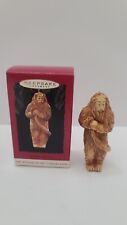  Hallmark Cowardly Lion Wizard Of Oz Christmas Ornament~Vintage 1994 picture