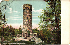 Norumbega Tower Charles River Waltham MA Undivided Postcard c1905 picture