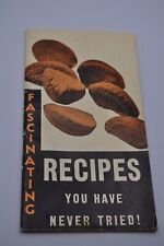 Vintage Brazil Nut Recipe Booklet Paperback Fascinating Recipes picture