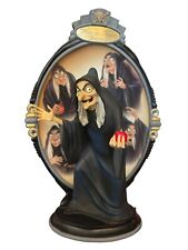 Disney Legendary Villains Bradford Exchange Evil Queen Old Hag Figurine Plate picture