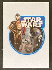 2015 Topps Star Wars Force Awakens Cloth Sticker Insert Complete Your Set picture